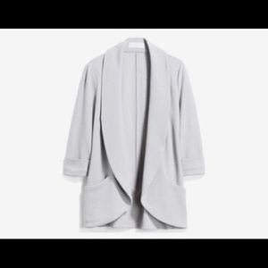 Frenchmauve blazer size large bluish grey